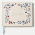 Embroidered Wedding Guest Book, 9 x 7 in, 160 Acid-Free Pages (Ivory) by Unknown