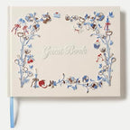Embroidered Wedding Guest Book, 9 x 7 in, 160 Acid-Free Pages (Ivory) by Unknown