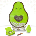 Personalized Avocado Baby Shower Guest Book Alternative Drop Box Frame by GIFTSH0PBYHELEN