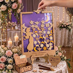 Arabian Nights Quinceanera Guest Book Alternative, Sweet 16 Sign in Frame - Image 3