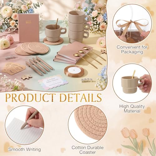 43 Pcs Baby Shower Game Prize for Winner Baby Shower Favor, Coffee - Image 3