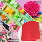 Red Tissue Paper for Gift Bags - 1000 Sheets 20 X 30 Inch Wrapping Tissue Paper Bulk for Gift Wrap Art Crafts DIY Filler Flower Valentines Christmas Birthday Wedding - Image 4