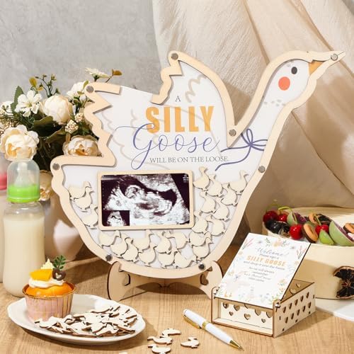 Chunful 64 Pcs Goose Baby Shower Party Decorations Guest Book Alternative - Image 3
