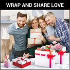 EUSOAR Heavy Duty Gift Wrap Bags, 50 Pack 8.6x3.9x7 inches Small White Paper Bags with Handles, Totes in Bulk for Wedding, Grocery, Boutique, Retail, Business, Party Favors, Baby Showers, Birthdays - Image 6