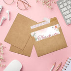 ACSTEP 3000Pack A4 Envelopes 4-1/4 X6-1/4 Inch Self Seal Brown Kraft 4X6 Envelopes For for Weddings, Invitations, Photos, Postcards, Greeting Cards Mailing,Baby Shower, Graduation - Image 5