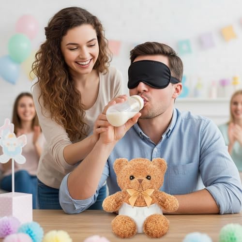 10 Sets Bottle Chug Baby Shower Games Brown Bear - Image 3