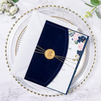 ponatia Navy Blue Velvet 5x7 Wedding Invitation Envelopes Sleeves - Image 6