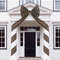 Riceshoot 32x250 Inch Christmas Tartan Plaid Green Bow, Giant Decorations by Zuqqaaoor