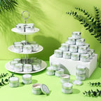 Threlaco 50 Pcs Baby Shower Candles, Party Favors, Eucalyptus - Image 6