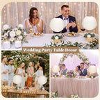 8 Sets Hot Air Balloon Table Centerpieces, Paper Lantern Decor - Image 6