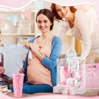 Nuogo 6 Sets New Parent Shower Prizes, Pink Color, Bow Style - Image 5