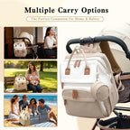 DERJUNSTAR Large Diaper Bag Backpack - Image 5