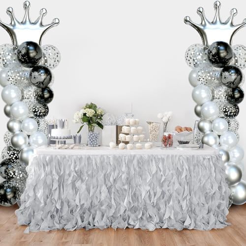 SINBEE Balloon Arch Stand, Balloon Stand Set of 6, 7 Feet Height Adjustable Metal Balloon Column Stand for Party Decorations Wedding Birthday, Graduation Party Decoration, Baby Shower - Image 7