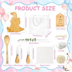 50 Pcs Wooden Goose Party Decoration Gifts Baby Shower Prizes for Game Winner 6 Sets Geese Cheese Board with Knives Forks Gift Bag One Silly Goose Party Favors for Guests Birthday Supplies - Image 3