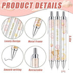 145 Pieces Baby Shower Favors for Guest Pink Bear Ballpoint Pens and Keychains Gifts for Baby Girls Bulk Retractable Baby Shower Pens Gender Reveal Thank You Cards Souvenirs Prizes Party Favors - Image 2