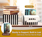 Happyhiram 40 Pack Black Striped Large Gable Boxes, 9x6x6 Inch - Image 5