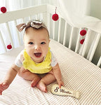 'Rookie' Monthly Baby Milestone Cards - Customizable Milestone Cards - Personalized Baby Name Option - Ideal Baby Gift - Unique Baby Milestone Signs for Photos - Image 5