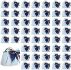 Kacctyen 50 Pack Mini Leather Purse Gift Bags PU Wedding, Sky Blue by Kacctyen