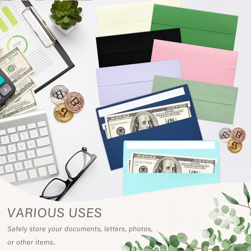 200 Pack #10 Sage Green Envelopes Letter Size Self Seal Business Envelopes - Image 6