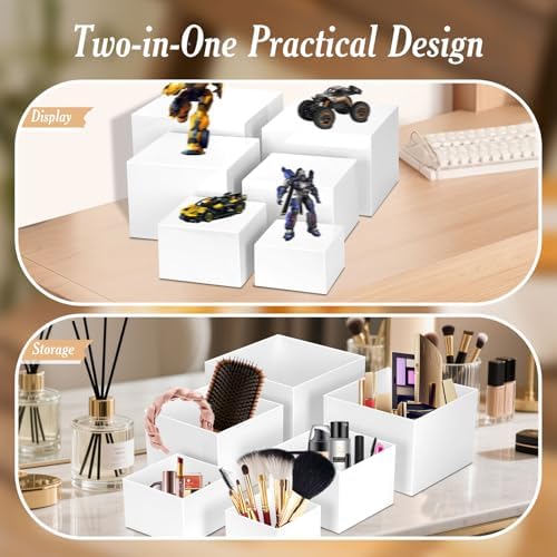6 PCS Buffet Risers, Large Food Risers for Buffet Table, Dessert Display - Image 5