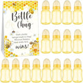 TrelaCo 20 Pcs Bottle Chug Game, Bee Theme Baby Shower Favors, Yellow by TrelaCo