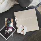 Nuts & Bolts Paper Co. Growing You Personalized Pregnancy Journal Memory Book - Record Pregnancy Memories and Moments with Your Baby Girl or Boy in this Photo Journal Scrapbook Album - Image 2