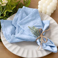 Cloth Napkins Fall Washable Reusable Linen Wedding Party Home Table Decor by Socomi