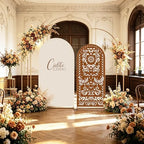 Cielito Lindo Arch Backdrop Cover, HYMENEX 6ft and 7.2ft Mexican Arch Backdrop Cover for Cielito Lindo Party Decorations Mexican Talavera Wedding Bridal Baby Shower Party Supplies - Image 5