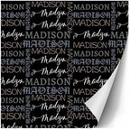 AOFUN Personalized Gift Funny Christmas Wrapping Paper Funny Christmas Wrapping Paper With Name Logo Cool Wrapping Paper Custom Gift Wrapping Paper 5 Rolls 58" x 23" - Image 3