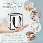 Yeaqee 100 Pcs Mini Paper Gift Bags with Handles Tag, White,Black - Image 3