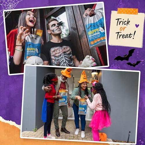 Resurhang 200 Pcs Halloween Safety Gifts Bulk, Trunk or Treat Kit Favor - Image 6