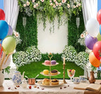 12X10Ft Wedding Backdrop Spring Flowers Background Photography Backdrops for Parties Wedding, Girls Birthday Princess Weeding Bridal Shower Floral Anniversary Ceremony Decor - Image 6