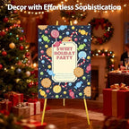WRINGKIT Gold Easel Stand for Sign, Heavy Duty Art Easel with 4 Tier - Image 5