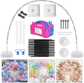 IDAODAN Balloon Arch Kit and Balloon Pump, Balloon Arch Stand with Electric Balloon Pump, Adjustable Wide Garland Arch for Wedding Baby Shower Birthday Party Supplies Decorations by IDAODANBalloonArchStandDecorations