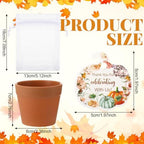 Ctosree 50 Sets Little Pumpkin Baby Shower Favors Seed Packets Gift Bags - Image 2