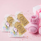 Minatee 50Set Baby Shower Bottle Openers Nail Clipper for Guest, Girl Foot - Image 6