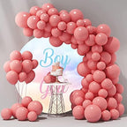 6.5x6.5ft Gender Reveal Round Backdrop Boy or Girl Blue Pink Clouds Photography Background Circle Backdrop Cover Newborn Baby Shower Reveal Gender Party Decoration Photo Booth Props - Image 3