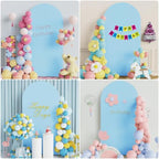 Wokceer 6.6FT Arch Backdrop Stand and Cover Set,Arch with Dusty Blue Cover - Image 6