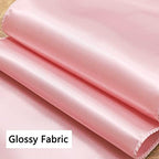 50 Pack Dusty Pink Chair Sashes, Satin Bows for Chairs for Birthday Wedding Party Gender Reveal Decor, Dusty Pink Chair Bows Sashes, Romantic Chairs Ribbons Ties - Image 6