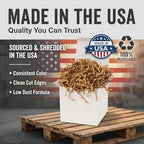 BOX USA Kraft Crinkle Paper Filler (10lb) - Shredded Paper for Basket Stuffing, Shipping, Packaging, Confetti, Crafts & Holidays - Crinkle Cut - Image 4