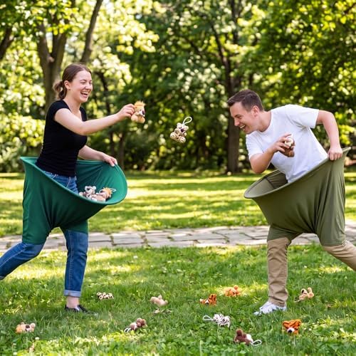 22 Pcs Funny Baby Shower Games Sage Green Oversized Diaper Toss Game - Image 5