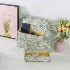 Soul & Lane - Decorative Storage Boxes with Lids, Set of 3, Elegant Floral - Image 7