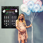 Deekin 101 Pcs Halloween Gender Reveal Party Supplies, Ghost Voting Poster - Image 7