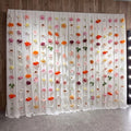 Suncalla 6 Pack 35.4ft Fake Flower LED Garland Backdrop, Vivid, Multicolor by Unknown