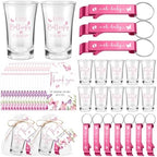 Blushtier 25 Sets Baby Shower Shot Glass Bottle Opener, Butterfly by Blushtier