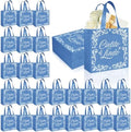 50 Pcs Cielito Lindo Party Favor Bags Reusable Blue Mexican Gift Bags Non Woven Platos De Barro Mexicanos Candy Bag Cinco De Mayo Goodie Bags with Handles for Fiesta Mexican Baby Shower Party Favors by Stuffygreenus
