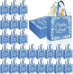 50 Pcs Cielito Lindo Party Favor Bags Reusable Blue Mexican Gift Bags Non Woven Platos De Barro Mexicanos Candy Bag Cinco De Mayo Goodie Bags with Handles for Fiesta Mexican Baby Shower Party Favors by Stuffygreenus