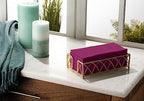 Linen-Feel Purple Paper Napkins - Decorative Cloth-Like Disposable Dinner Napkins - Soft And Absorbent. For Kitchen, Party, Wedding, Bathroom Or Any Occasion. (Pack of 100) - Image 4