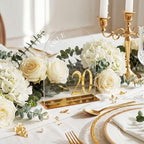 Aceorbit Clear Wedding Table Numbers 1-20 with Stands 5" x 7" - Image 6
