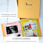 Baby's First Year Book, Gender-Neutral Ocean Baby Memory Book and Keepsake - Image 3
